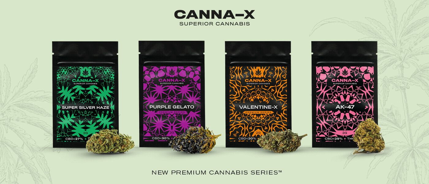 Canna-X brand cannabis flowers