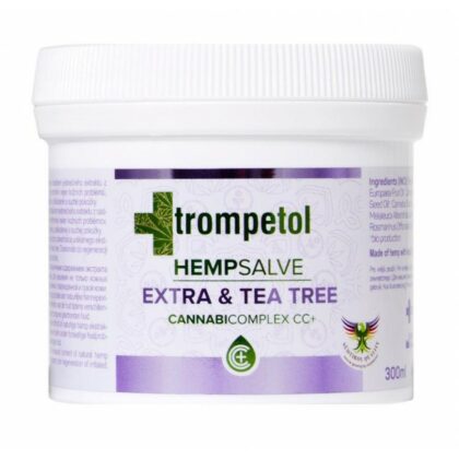 Trompetol Hemp Salve Extra & Tea Tree Αλοιφή Κάνναβης με περιεχόμενο 300ml.