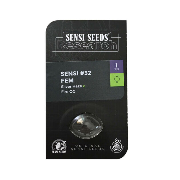 Sensi Seeds Θηλυκοί σπόροι κάνναβης 1 τεμάχιο - Silver Haze x Fire OG