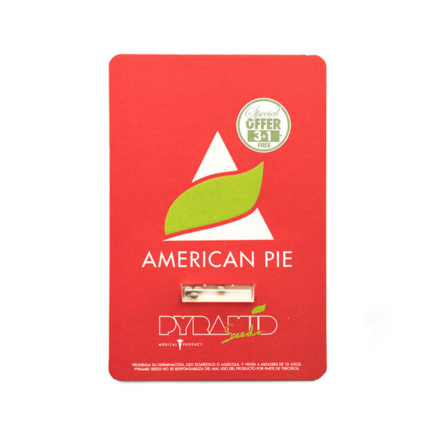 Pyramid Seeds | Feminized Cannabis Seeds – American Pie – 3+1pcs - packaging photo