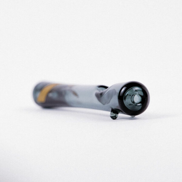Marley Smoked Glass Steamroller - Γυάλινη Πίπα κοντινή φωτογραφία προϊόντος CBD.